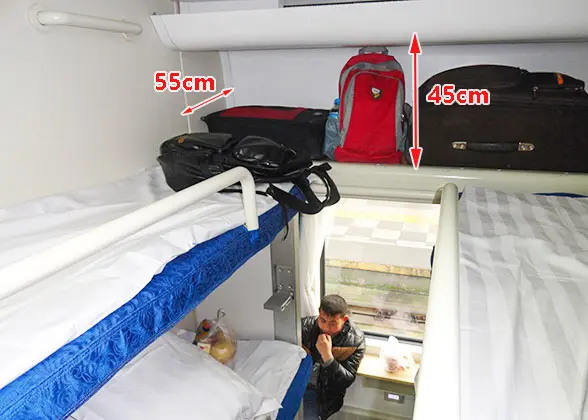 Measurement of Second Class Seat